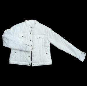 Nike, White, LG (10-12), Coat